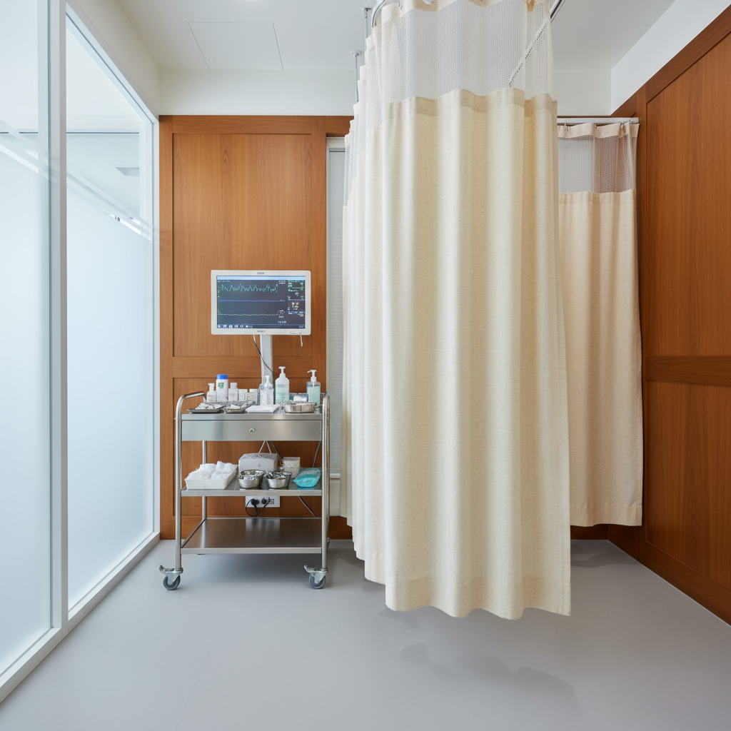 Modern private hospital in Thailand